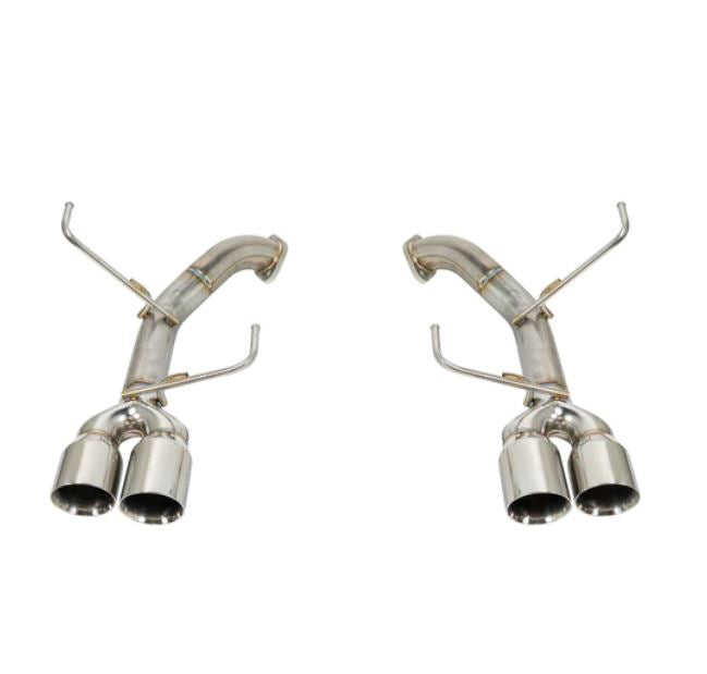 Remark 10-14 Subaru WRX/STI GR (GV) Sedan Axle Back Exhaust w/Stainless Steel Double Wall Tip (RO-TSGV-D)