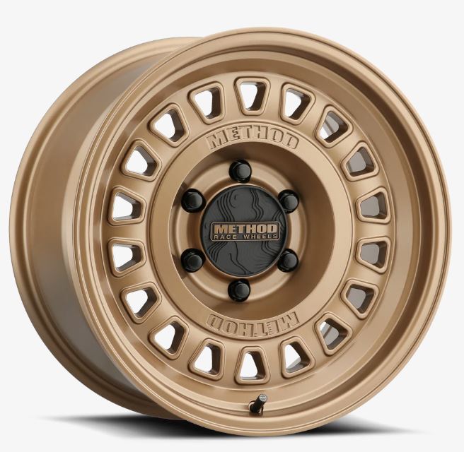 Method MR320 17x8.5 0mm Offset 6x5.50 BP 106.25mm CB 4.72in BS Method - Bronze Wheel