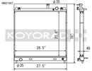 Koyo 04-13 Nissan Titan/Armade/QX56 5.6L V8 (Req. Trans Cooler) Radiator