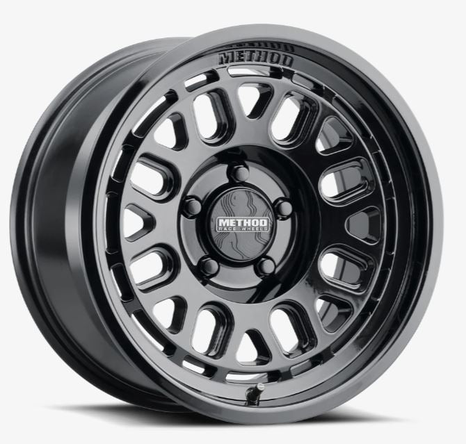 Method MR321 17x8.5 -0mm Offset 5x5 BP 71.50mm CB 4.72in BS - Gloss Black Wheel