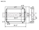 Koyo 76-77 Toyota Celica 2.2L I4 (MT) Radiator