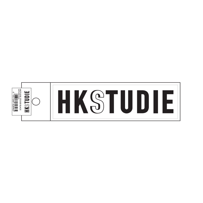 HKS HKSTUDIE Sticker - White (HKSTUDIE-GD003)