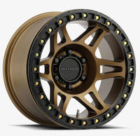 Method MR106 Beadlock 17x9 -44mm Offset 6x5.5 108mm CB Method Bronze w/BH-H24125 Wheel | MR10679060944B Scratch & Dent