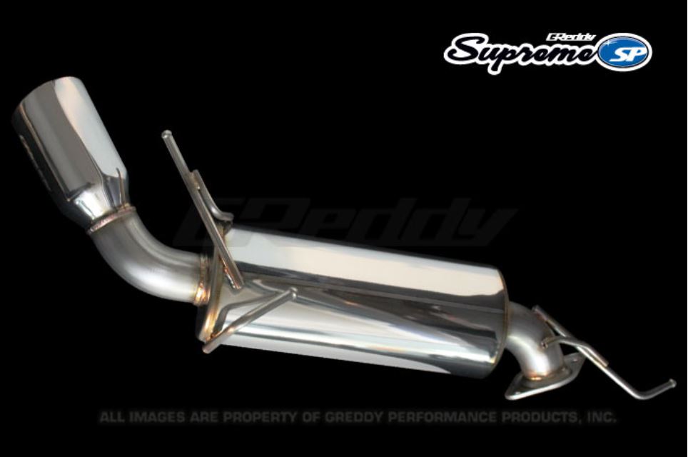 GReddy 08-11 Mitsubishi Lancer GTS Supreme Axle Back Exhaust (10138200)