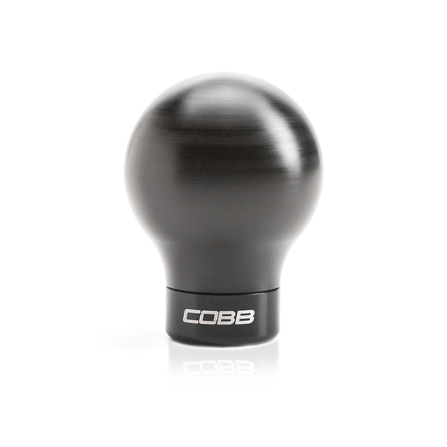 Cobb 08-15 Mitsubishi EVO X / 09-15 Ralliart Shift Knob - Stealth Black (Black/Black Base) (252350-BK)