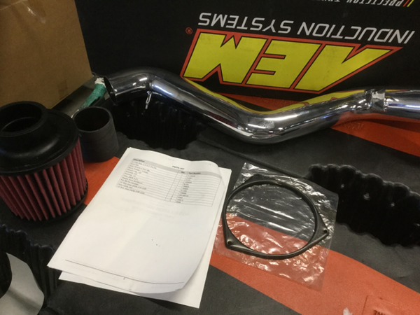 AEM 97-01 Honda Prelude Base & Type SH Polished Short Ram Intake | 22-406P Scratch & Dent