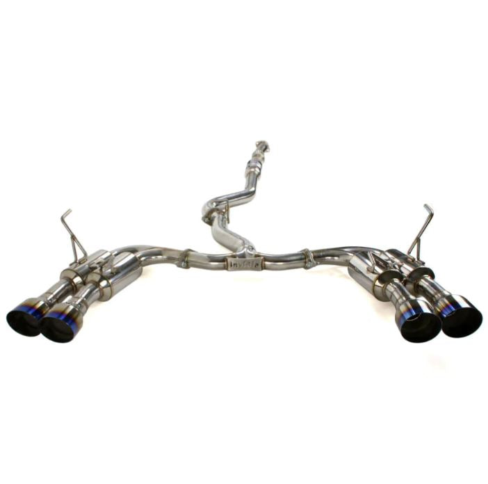 Invidia 2022+ Subaru WRX Gemini Single Layer Quad Titanium Tip Cat-Back Exhaust (HS22WRXGM4ST)