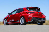 REMARK 2022+ Toyota GR Corolla Catback Exhaust - Dual Tips Center Exit (SS) (RK-C2076T-05)