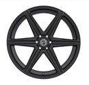 Forgestar F011 24X10 X6 6X139.7 ET25 BS6.5 Satin Black 106.1