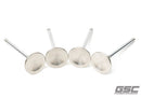 GSC P-D Nissan VR38DETT Chrome Polished Super Alloy Exhaust Valve - 32.15mm Head STD - SET OF 12