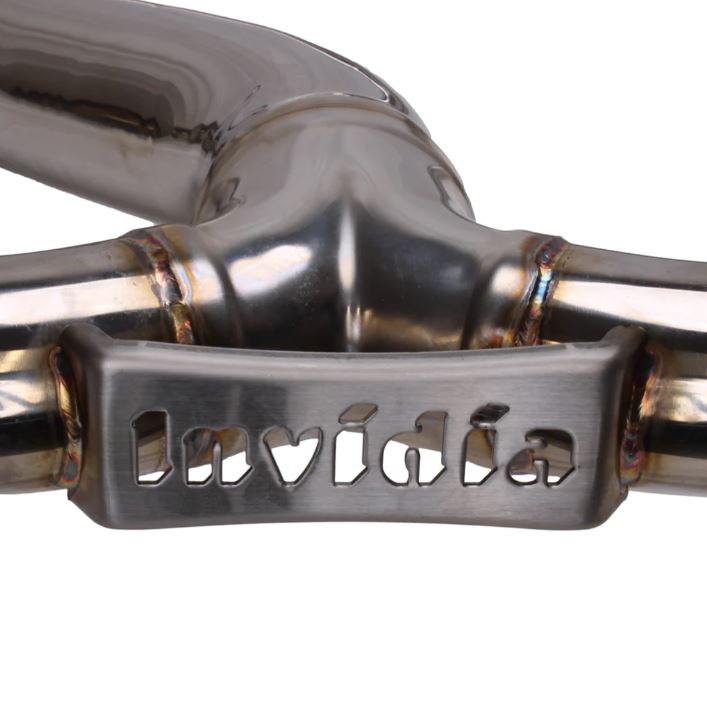 Invidia 2022+ Subaru WRX Gemini Single Layer Quad Stainless Steel Tip Cat-Back Exhaust