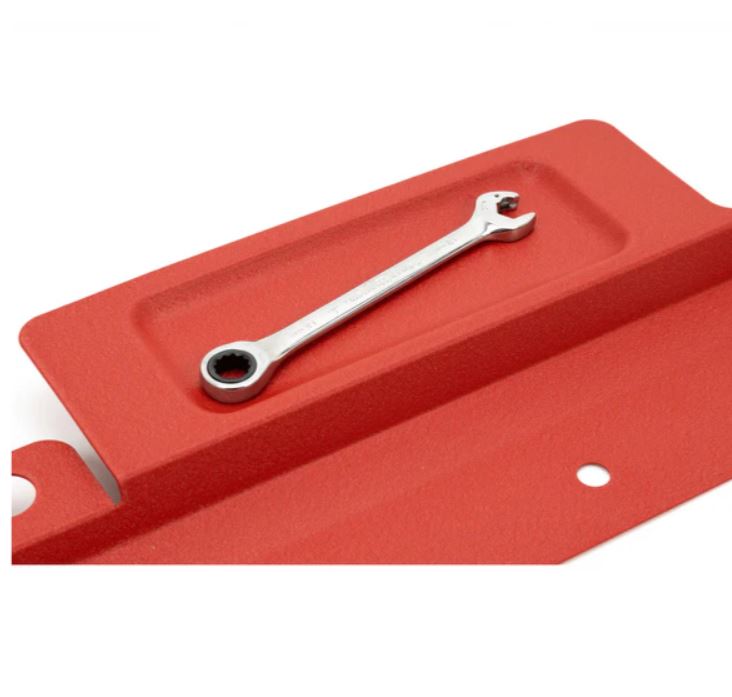 GrimmSpeed Radiator Shroud w/Tool Tray - Red