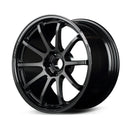 Gram Lights 57NR 18x9.5 +32 5-114.3 Glass Black Wheel