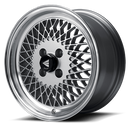 Enkei92 Classic Line 15x7 38mm Offset 4x100 Bolt Pattern Silver Wheel