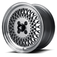 Enkei92 Classic Line 15x7 38mm Offset 4x100 Bolt Pattern Silver Wheel