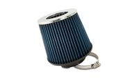 Vibrant Open Funnel Perf Air Filter (5in Cone O.D. x 5in Tall x 4.5in inlet I.D.) Chrome Filter Cap