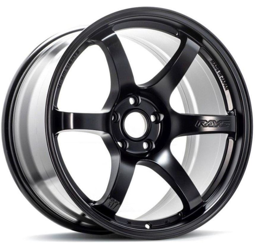 Gram Lights 57DR 19x9.5 +35 5-114.3 Semi Gloss Black (WGI435EH)