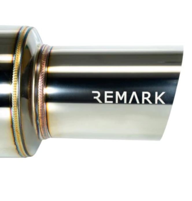 Remark 08-14 Subaru WRX / STI Hatch Cat-Back Exhaust R1 Spec Single Exit Stainless Steel