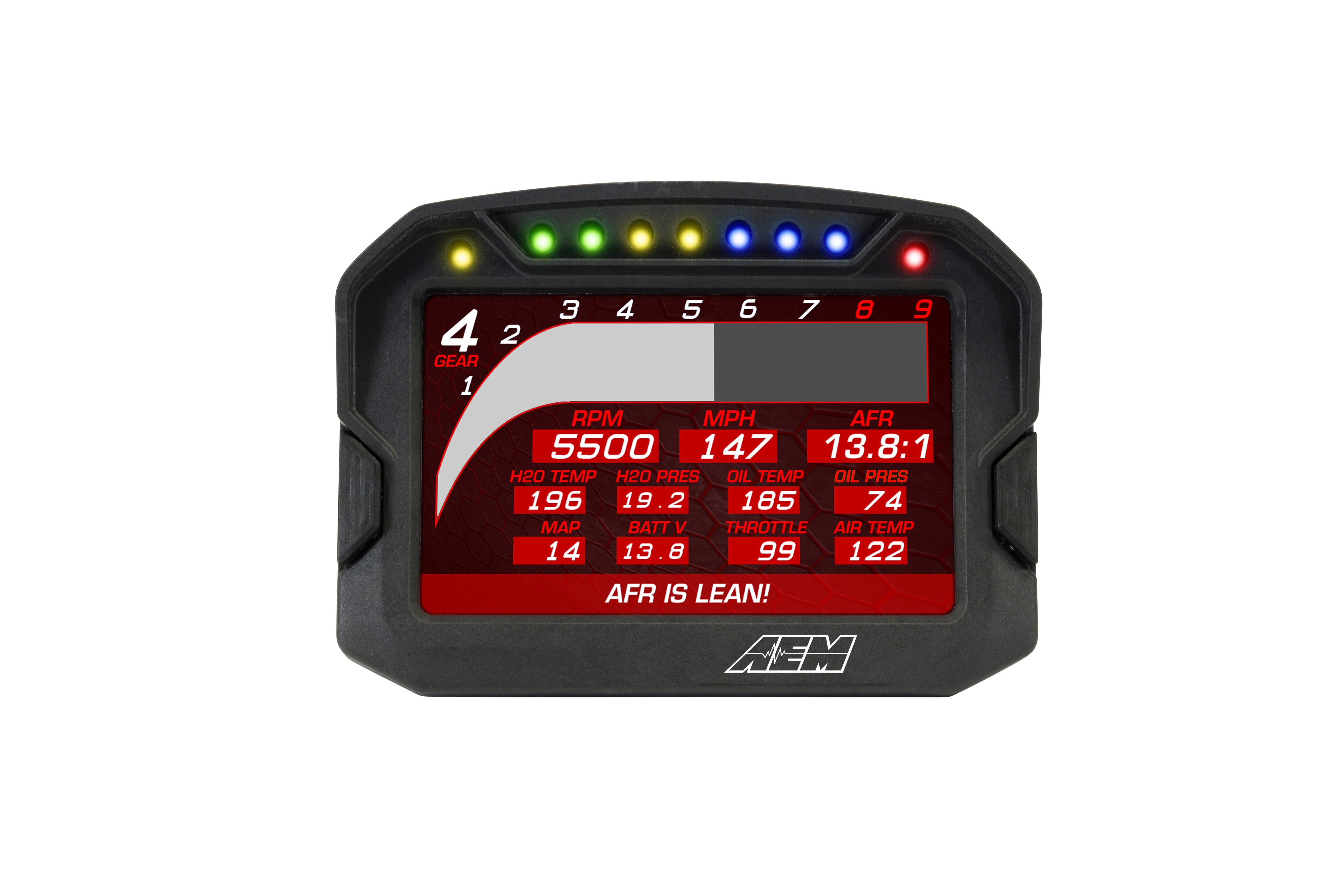 AEM CD-5L Carbon Logging Digital Dash Display - (30-5601)