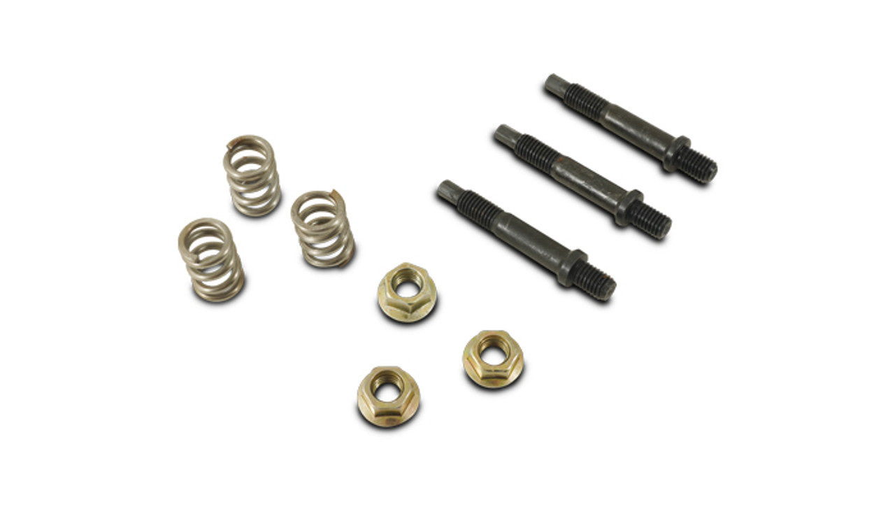 Vibrant 3 Bolt 10mm GM Style Spring Bolt Kit (includes 3 Bolts 3 Nuts 3 Springs) (10113)