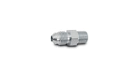 Vibrant -4AN to 1/8in NPT Straight Adapter Fitting - Steel