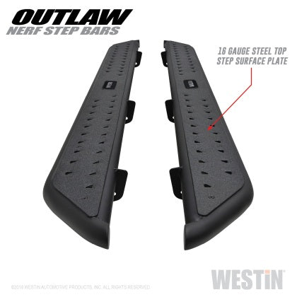 Westin 2019 Dodge Ram Crew Cab ( Excludes 1500 Classic) Outlaw Nerf Step Bars | 58-54085 Scratch & Dent