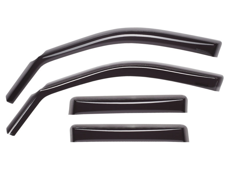 WeatherTech 19-24 Infiniti QX80 / 17-24 Nissan Armada Front & Rear Side Window Deflectors - Dark Smoke