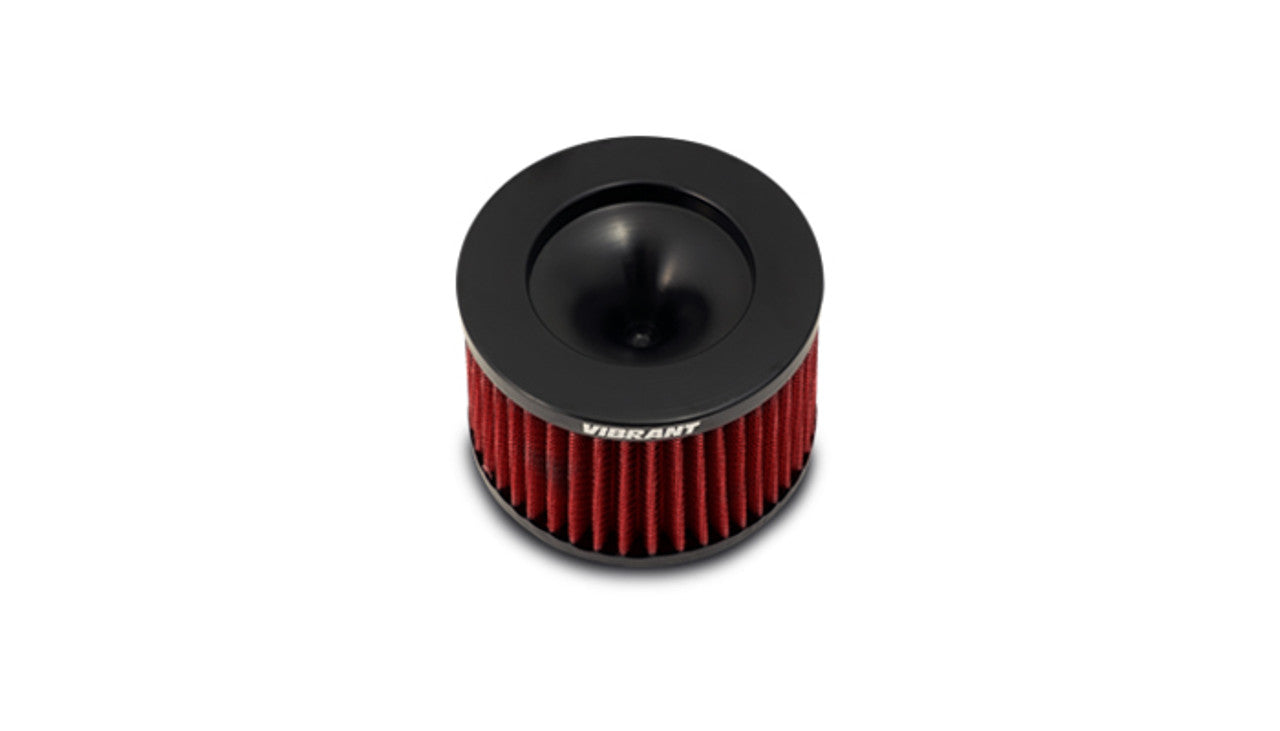 Vibrant The Classic Perf Air Filter 4.75in O.D. Cone x 3-5/8in Tall x 4in inlet I.D. Turbo Outlets (10931)