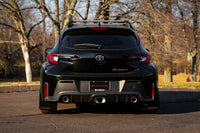 Rally Armor 23-24 Toyota GR Corolla Black Mud Flap w/Light Blue Logo (MF89-UR-BLK-NB)