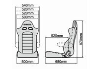 BRIDE BLACK ERGOSTER SEAT | E64ASN