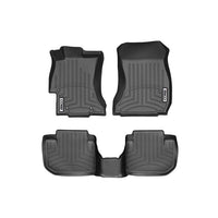 WeatherTech 2022+ Subaru WRX Front & Rear FloorLiner - Black