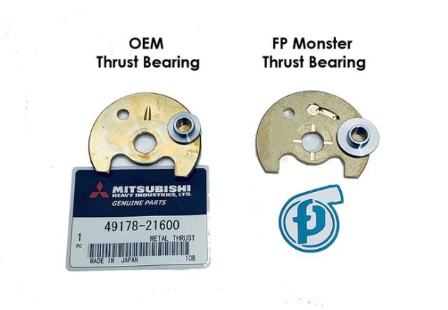 Forced Performance DSM Flanged Vehicle Red Turbocharger 84mm CH8CM Turbine Housing WG on O2 (2015042)