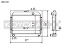 Koyo 70-74 Toyota Celica 1.6/2.0L I4 (MT) Radiator