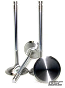 GSC P-D 4B11T 21-4N Chrome Polished Intake Valve - 36mm Head (+1mm) - SET 8