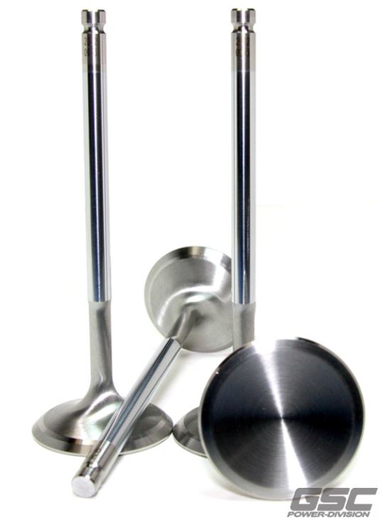 GSC P-D 4B11T 21-4N Chrome Polished Intake Valve - 36mm Head (+1mm) - SET 8 (2024-8)