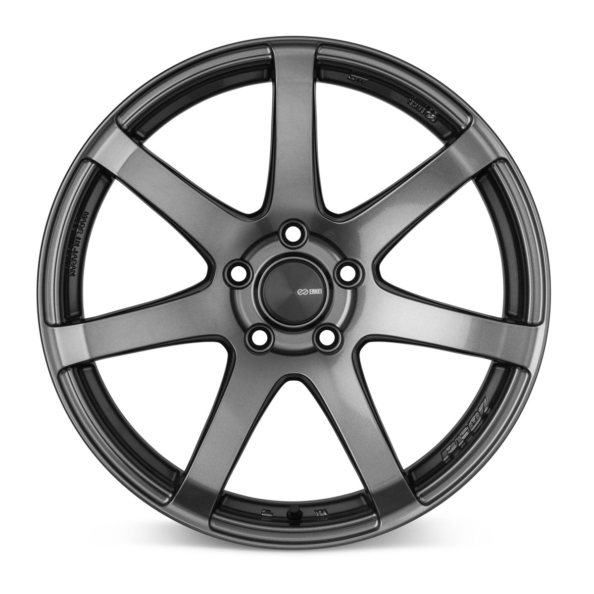 Enkei PF07 18x9.5 5x114.3 40mm Offset Dark Silver Wheel (490-895-6540DS)