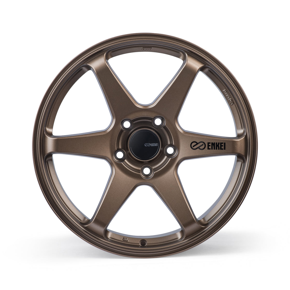 Enkei T6R 18x9.5 45mm Offset 5x120 Bolt Pattern 72.6 Bore Matte Bronze Wheel