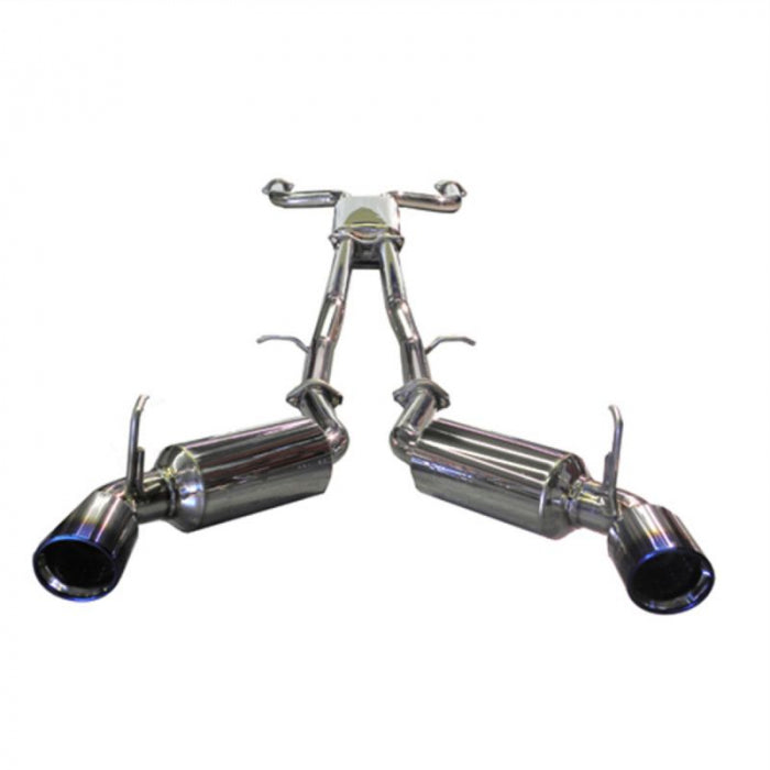 Injen 03-08 350Z Dual 60mm SS Cat-Back Exhaust w/ Built In Resonated X-Pipe (SES1987TT)