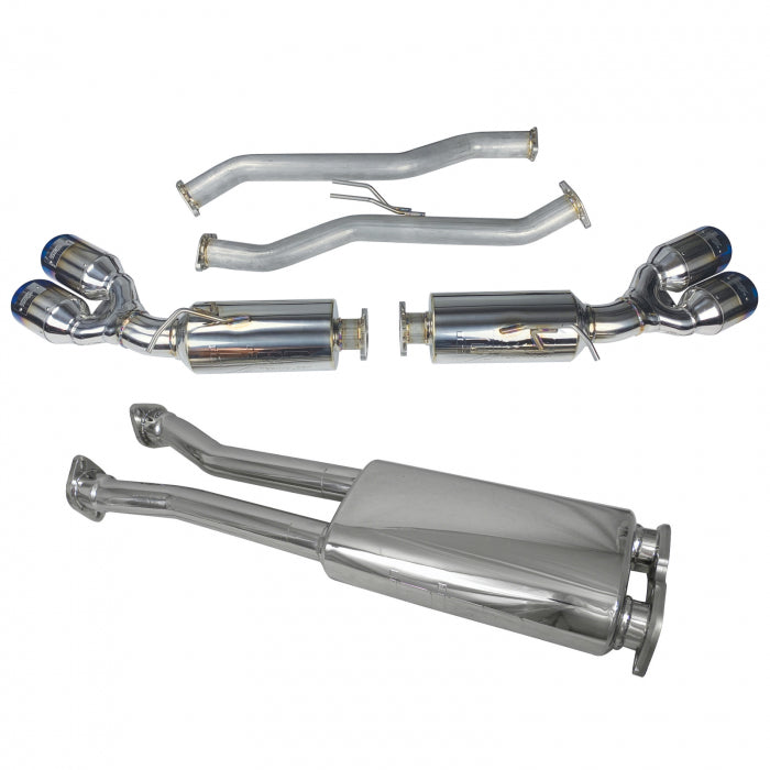 Injen 10-16 Hyundai Genesis Coupe 3.8L V6 SS CB Exhaust w/ Quad Polished Tips (SES1390TT-PTIP)