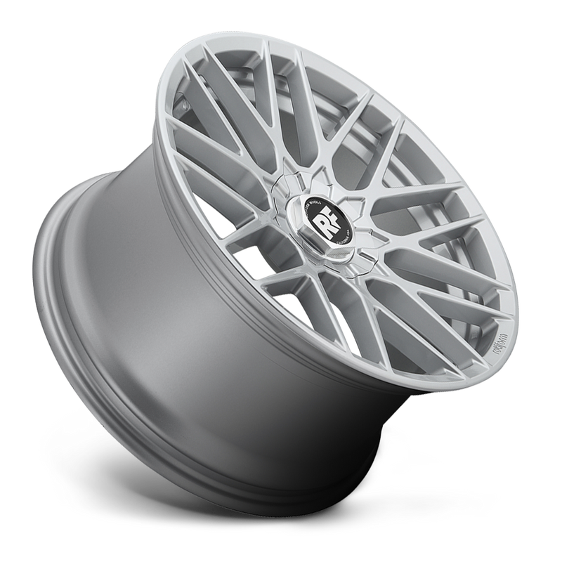 Rotiform R140 RSE Wheel 18x9.5 5x114.3/5x120 35 Offset in Gloss Silver