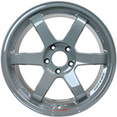 Volk Racing TE37SL 18x9.5 +38 5x120 Glossy Gray (17+ Honda Civic Type R)