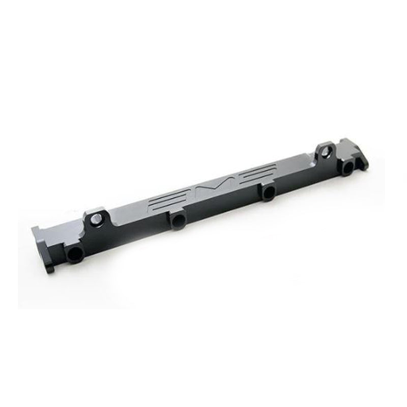 AMS Performance 03-07 Misubishi EVO VIII/IX CNC Machined Aluminum Fuel Rail - Black (AMS.01.07.0102-1)