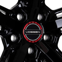 Vossen HF-5 20x9.5 / 5x114.3 / ET25 / Deep Face / 73.1 -GB - Gloss Black