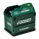 Caja Contenedor Plegable Rays Oliver Verde 23S 20L