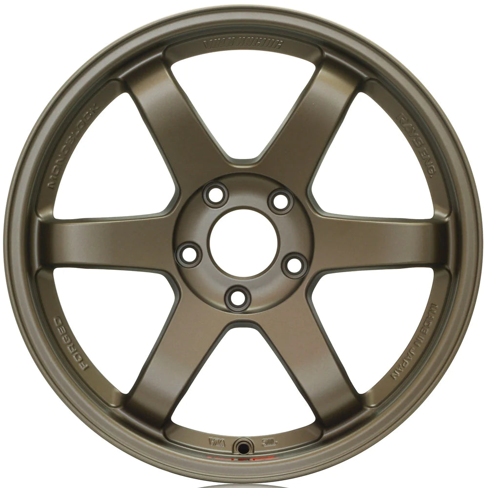 Volk Racing TE37SL 18x9.5 +38 5x120 Blast Bronze (17+ Honda Civic Type R)