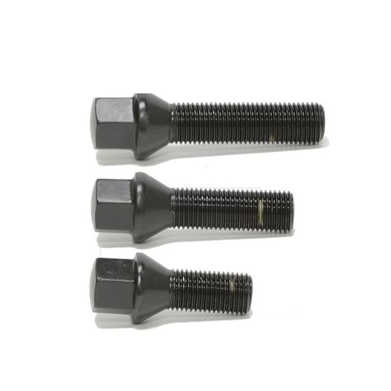 Wheel Mate Mevius Lug Bolt Set of 20 - Black 12x1.50 27mm Cone 60 DEG TAP (40621B)