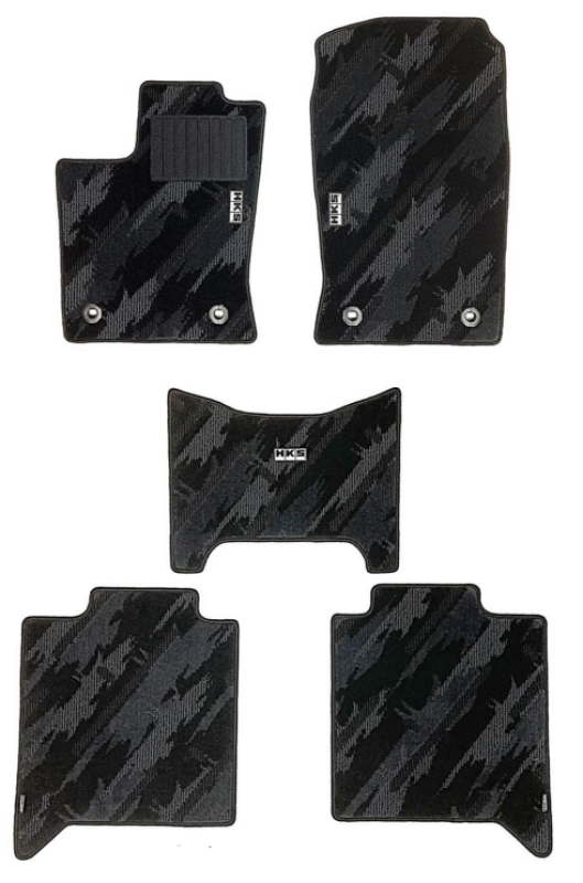 HKS FLOOR MATS TUNDRA FRONT SET OCT LHD - (53001-BT001)