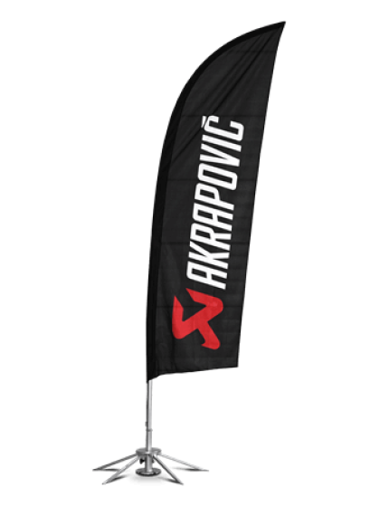 Akrapovic Self-standing flag set with tent flag kit | 801439 - Scratch & Dent