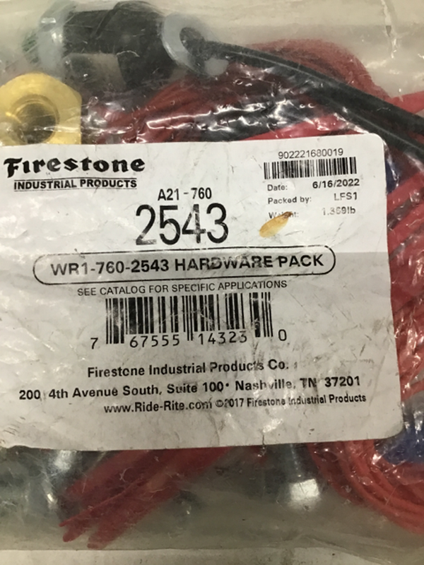 Firestone Air-Rite Air Command Xtreme Duty Sgl Analog Compressor Kit 08-10 Acura MDX (WR17602543) | 2543 Scratch & Dent