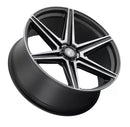 Forgestar F012 24X10 X6 6X139.7 ET25 BS6.5 Satin Black w/ Machine Lip DDT 106.1 